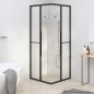 vidaXL Duschkabine Matt ESG 70x70x180 cm Schwarz vidaXL Duschkabine Matt ESG 70x70x180 cm Schwarz