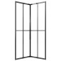 vidaXL Duschkabine Matt ESG 70x70x180 cm Schwarz vidaXL Duschkabine Matt ESG 70x70x180 cm Schwarz