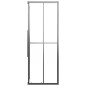 vidaXL Duschkabine Matt ESG 70x70x180 cm Schwarz vidaXL Duschkabine Matt ESG 70x70x180 cm Schwarz