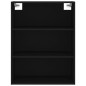 vidaXL Highboard Schwarz 69,5x34x180 cm Holzwerkstoff vidaXL Highboard Schwarz 69,5x34x180 cm Holzwerkstoff