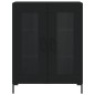vidaXL Highboard Schwarz 69,5x34x180 cm Holzwerkstoff vidaXL Highboard Schwarz 69,5x34x180 cm Holzwerkstoff