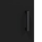 vidaXL Highboard Schwarz 69,5x34x180 cm Holzwerkstoff vidaXL Highboard Schwarz 69,5x34x180 cm Holzwerkstoff