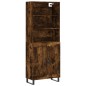 vidaXL Highboard Räuchereiche 69,5x34x180 cm Holzwerkstoff vidaXL Highboard Räuchereiche 69,5x34x180 cm Holzwerkstoff