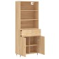 vidaXL Highboard Sonoma-Eiche 69,5x34x180 cm Holzwerkstoff vidaXL Highboard Sonoma-Eiche 69,5x34x180 cm Holzwerkstoff