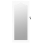 Schmuckschrank mit Spiegel Wandmontage Weiß 37,5x10x90 cm Schmuckschrank mit Spiegel Wandmontage Weiß 37,5x10x90 cm