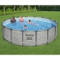 Bestway Power Steel Swimmingpool Rund 488x122 cm Bestway Power Steel Swimmingpool Rund 488x122 cm