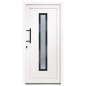 vidaXL Haustür Weiß 108x200 cm PVC vidaXL Haustür Weiß 108x200 cm PVC