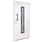 vidaXL Haustür Weiß 98x200 cm PVC vidaXL Haustür Weiß 98x200 cm PVC