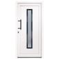 vidaXL Haustür Weiß 98x200 cm PVC vidaXL Haustür Weiß 98x200 cm PVC