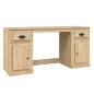 vidaXL Schreibtisch mit Stauraum Sonoma-Eiche Holzwerkstoff vidaXL Schreibtisch mit Stauraum Sonoma-Eiche Holzwerkstoff