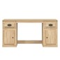 vidaXL Schreibtisch mit Stauraum Sonoma-Eiche Holzwerkstoff vidaXL Schreibtisch mit Stauraum Sonoma-Eiche Holzwerkstoff