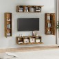 vidaXL 6-tlg. TV-Schrank-Set Räuchereiche Holzwerkstoff vidaXL 6-tlg. TV-Schrank-Set Räuchereiche Holzwerkstoff