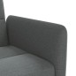 Schlafsofa mit Getränkehaltern Dunkelgrau Stoff Schlafsofa mit Getränkehaltern Dunkelgrau Stoff