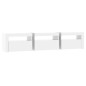 vidaXL TV-Schrank mit LED-Leuchten Hochglanz-Weiß 180x35x40 cm vidaXL TV-Schrank mit LED-Leuchten Hochglanz-Weiß 180x35x40 cm
