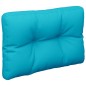 Palettenkissen Türkis 60x40x12 cm Stoff Palettenkissen Türkis 60x40x12 cm Stoff