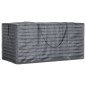 vidaXL Aufbewahrungstasche für Gartenkissen 2 Stk. Schwarz 150x75x75cm vidaXL Aufbewahrungstasche für Gartenkissen 2 Stk. Schwarz 150x75x75cm