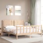 vidaXL Massivholzbett ohne Matratze 160x200 cm Kiefernholz vidaXL Massivholzbett ohne Matratze 160x200 cm Kiefernholz