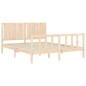 vidaXL Massivholzbett ohne Matratze 160x200 cm Kiefernholz vidaXL Massivholzbett ohne Matratze 160x200 cm Kiefernholz