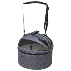 Jack and Vanilla Haustier-Tragetasche Bizou 40x40x34 cm Grau
