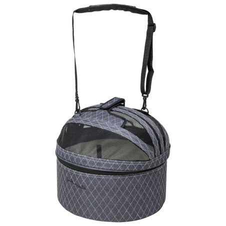 Jack and Vanilla Haustier-Tragetasche Bizou 40x40x34 cm Grau