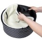 Jack and Vanilla Haustier-Tragetasche Bizou 40x40x34 cm Grau Jack and Vanilla Haustier-Tragetasche Bizou 40x40x34 cm Grau