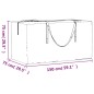 vidaXL Weihnachtsbaumtasche Schwarz 150x75x75cm Polyethylen vidaXL Weihnachtsbaumtasche Schwarz 150x75x75cm Polyethylen