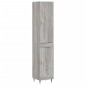 vidaXL Highboard Grau Sonoma 34,5x34x180 cm Holzwerkstoff vidaXL Highboard Grau Sonoma 34,5x34x180 cm Holzwerkstoff