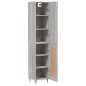 vidaXL Highboard Grau Sonoma 34,5x34x180 cm Holzwerkstoff vidaXL Highboard Grau Sonoma 34,5x34x180 cm Holzwerkstoff