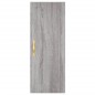 vidaXL Highboard Grau Sonoma 34,5x34x180 cm Holzwerkstoff vidaXL Highboard Grau Sonoma 34,5x34x180 cm Holzwerkstoff