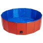 Animal Boulevard Haustier-Pool Cooling L 100x100x30 cm Rot/Blau Animal Boulevard Haustier-Pool Cooling L 100x100x30 cm Rot/Blau