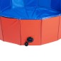 Animal Boulevard Haustier-Pool Cooling L 100x100x30 cm Rot/Blau Animal Boulevard Haustier-Pool Cooling L 100x100x30 cm Rot/Blau