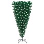 vidaXL Künstlicher Weihnachtsbaum Kopfüber mit LEDs Grün 150 cm vidaXL Künstlicher Weihnachtsbaum Kopfüber mit LEDs Grün 150 cm