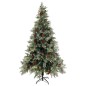 vidaXL Weihnachtsbaum mit Beleuchtung und Kiefernzapfen 195 cm PVC&PE vidaXL Weihnachtsbaum mit Beleuchtung und Kiefernzapfen 195 cm PVC&PE