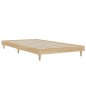 vidaXL Bettgestell ohne Matratze Sonoma-Eiche 100x200 cm Holzwerkstoff vidaXL Bettgestell ohne Matratze Sonoma-Eiche 100x200 cm Holzwerkstoff