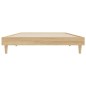 vidaXL Bettgestell ohne Matratze Sonoma-Eiche 100x200 cm Holzwerkstoff vidaXL Bettgestell ohne Matratze Sonoma-Eiche 100x200 cm Holzwerkstoff