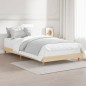 vidaXL Bettgestell ohne Matratze Sonoma-Eiche 90x190 cm Holzwerkstoff vidaXL Bettgestell ohne Matratze Sonoma-Eiche 90x190 cm Holzwerkstoff