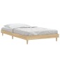 vidaXL Bettgestell ohne Matratze Sonoma-Eiche 90x190 cm Holzwerkstoff vidaXL Bettgestell ohne Matratze Sonoma-Eiche 90x190 cm Holzwerkstoff