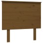 vidaXL Massivholzbett mit Kopfteil Honigbraun 90x200 cm vidaXL Massivholzbett mit Kopfteil Honigbraun 90x200 cm