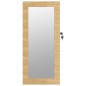 vidaXL Schmuckschrank mit Spiegel Wandmontage 30x8,5x67 cm vidaXL Schmuckschrank mit Spiegel Wandmontage 30x8,5x67 cm