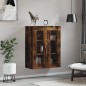 vidaXL Wandschrank Räuchereiche 69,5x34x90 cm Holzwerkstoff vidaXL Wandschrank Räuchereiche 69,5x34x90 cm Holzwerkstoff