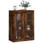 vidaXL Wandschrank Räuchereiche 69,5x34x90 cm Holzwerkstoff vidaXL Wandschrank Räuchereiche 69,5x34x90 cm Holzwerkstoff