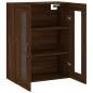 vidaXL Wandschrank Braun Eichen-Optik 69,5x34x90 cm Holzwerkstoff vidaXL Wandschrank Braun Eichen-Optik 69,5x34x90 cm Holzwerkstoff