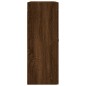 vidaXL Wandschrank Braun Eichen-Optik 69,5x34x90 cm Holzwerkstoff vidaXL Wandschrank Braun Eichen-Optik 69,5x34x90 cm Holzwerkstoff