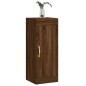 vidaXL Wandschrank Braun Eichen-Optik 34,5x34x90 cm Holzwerkstoff