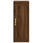 vidaXL Wandschrank Braun Eichen-Optik 34,5x34x90 cm Holzwerkstoff