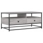vidaXL Couchtisch Grau Sonoma 100x51x45 cm Holzwerkstoff vidaXL Couchtisch Grau Sonoma 100x51x45 cm Holzwerkstoff