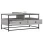 vidaXL Couchtisch Grau Sonoma 100x51x45 cm Holzwerkstoff vidaXL Couchtisch Grau Sonoma 100x51x45 cm Holzwerkstoff