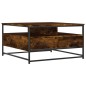 vidaXL Couchtisch Räuchereiche 80x80x45 cm Holzwerkstoff vidaXL Couchtisch Räuchereiche 80x80x45 cm Holzwerkstoff