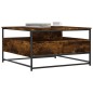 vidaXL Couchtisch Räuchereiche 80x80x45 cm Holzwerkstoff vidaXL Couchtisch Räuchereiche 80x80x45 cm Holzwerkstoff