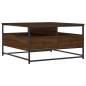 vidaXL Couchtisch Braun Eichen-Optik 80x80x45 cm Holzwerkstoff vidaXL Couchtisch Braun Eichen-Optik 80x80x45 cm Holzwerkstoff